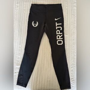 Nike Oregon Project Black Leggings. Please note slight fading in crotch area.